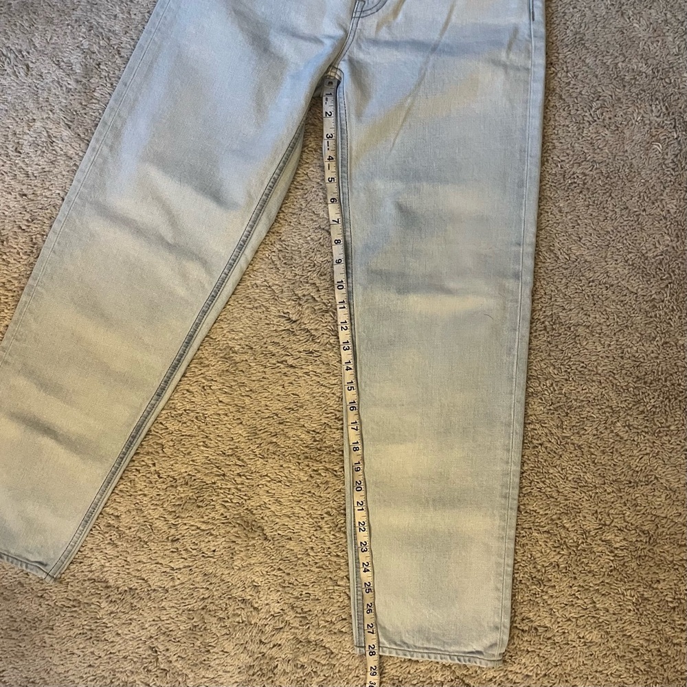 Celine Light Blue High-Rise Straight Jeans - Picture 13 of 13